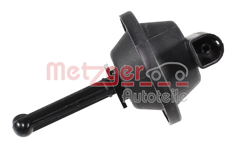 Vacuum Actuator, swirl covers adjustm. (induction pipe) - 2100125 METZGER