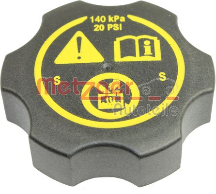 Verschlussdeckel, Kühlmittelbehälter - 2140114 METZGER