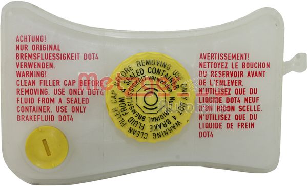 Expansion Tank, brake fluid - 2140145 METZGER