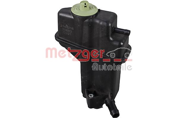 Expansion Tank, power steering hydraulic oil - 2140316 METZGER