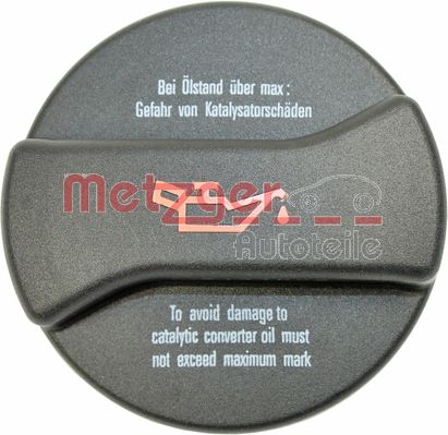 Sealing Cap, oil filling port - 2141002 METZGER