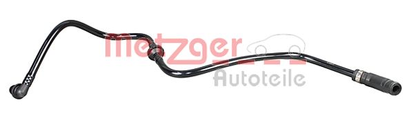 Vacuum Hose, brake booster - 2180012 METZGER