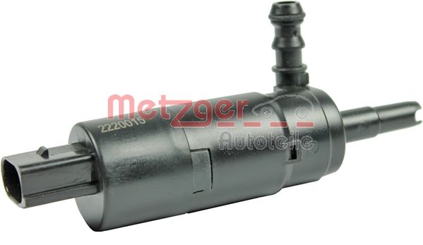 Water Pump, headlight cleaning - 2220015 METZGER