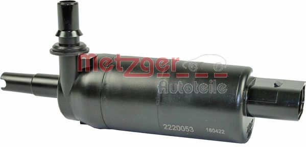 Water Pump, headlight cleaning - 2220053 METZGER
