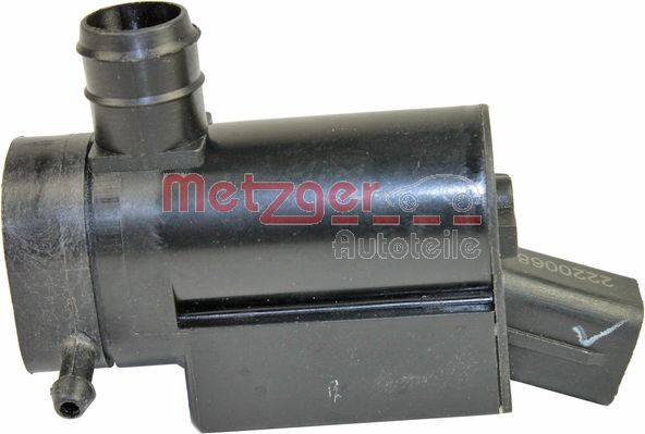 Water Pump, window cleaning - 2220068 METZGER