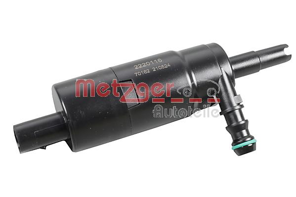 Water Pump, headlight cleaning - 2220116 METZGER