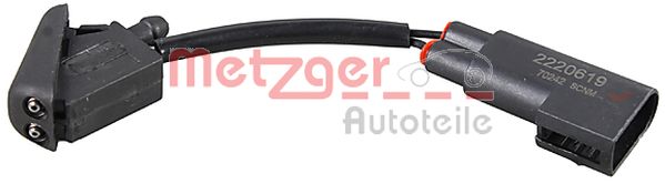 Washer Fluid Jet, windscreen - 2220619 METZGER
