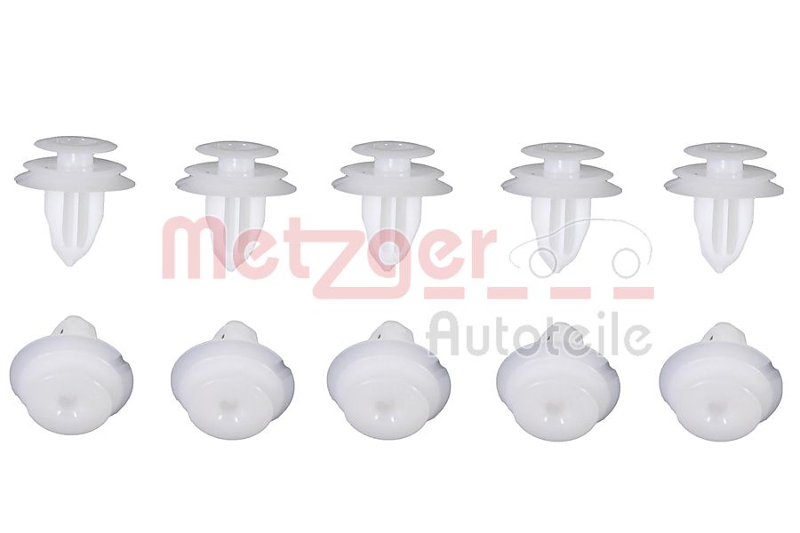 Kit clip d'arresto, Rivestimento abitacolo - 2280079 METZGER