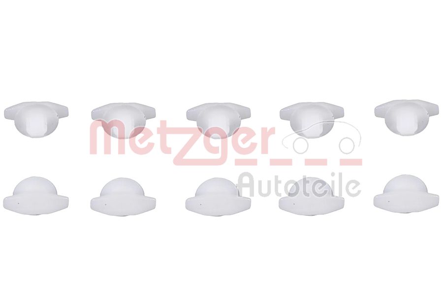 Holding Clip Set, interior trim - 2280081 METZGER