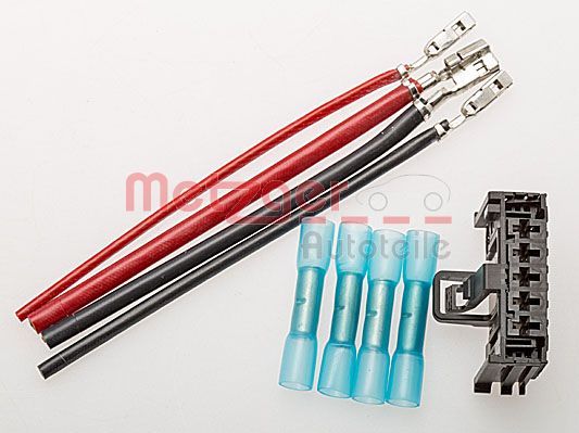 Kit riparaz.cavi, Termoventilat. abitacolo(Sist.prerisc.mot) - 2322002 METZGER