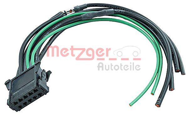 Kit riparaz.cavi, Termoventilat. abitacolo(Sist.prerisc.mot) - 2322014 METZGER