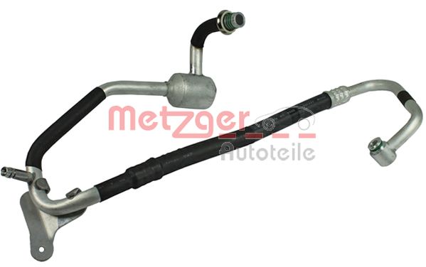 Condotto d. bassa/alta pressione, Climatizzatore - 2360041 METZGER
