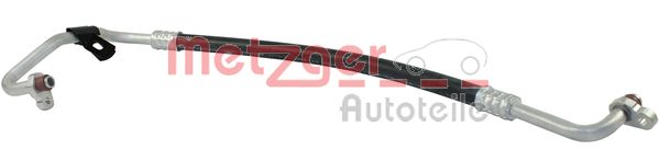 High-/Low Pressure Line, air conditioning - 2360052 METZGER