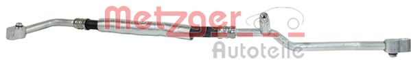 High-/Low Pressure Line, air conditioning - 2360056 METZGER