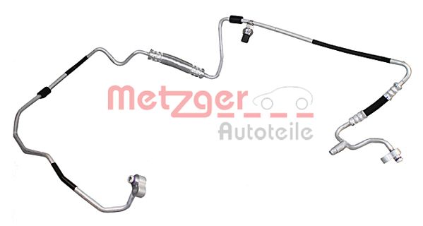 High Pressure Line, air conditioning - 2360093 METZGER