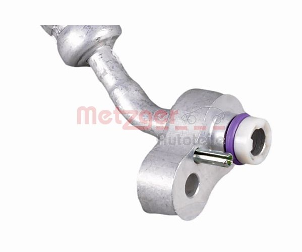 High Pressure Line, air conditioning - 2360094 METZGER