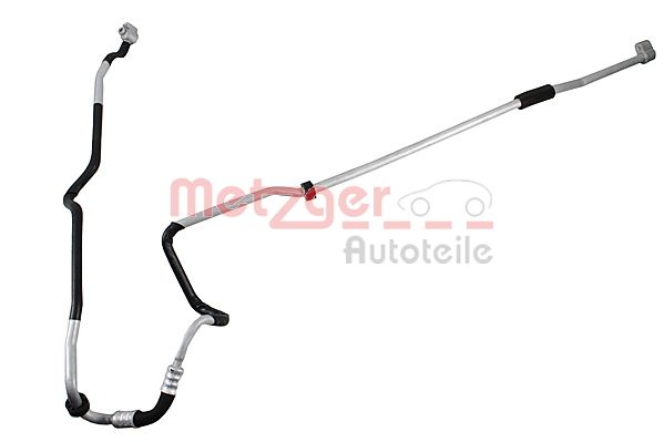 Low Pressure Line, air conditioning - 2360140 METZGER