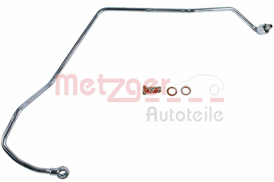 Oil Pipe, charger - 2361154 METZGER