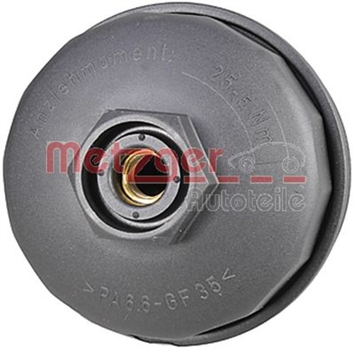 Cap, oil filter housing - 2370070 METZGER