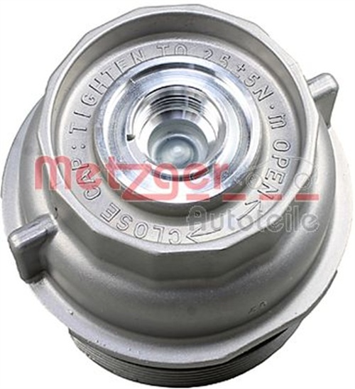 Cap, oil filter housing - 2370072 METZGER
