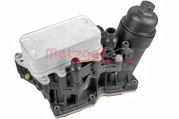 Housing, oil filter - 2370085 METZGER
