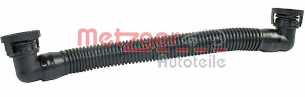 Hose, crankcase breather - 2380043 METZGER
