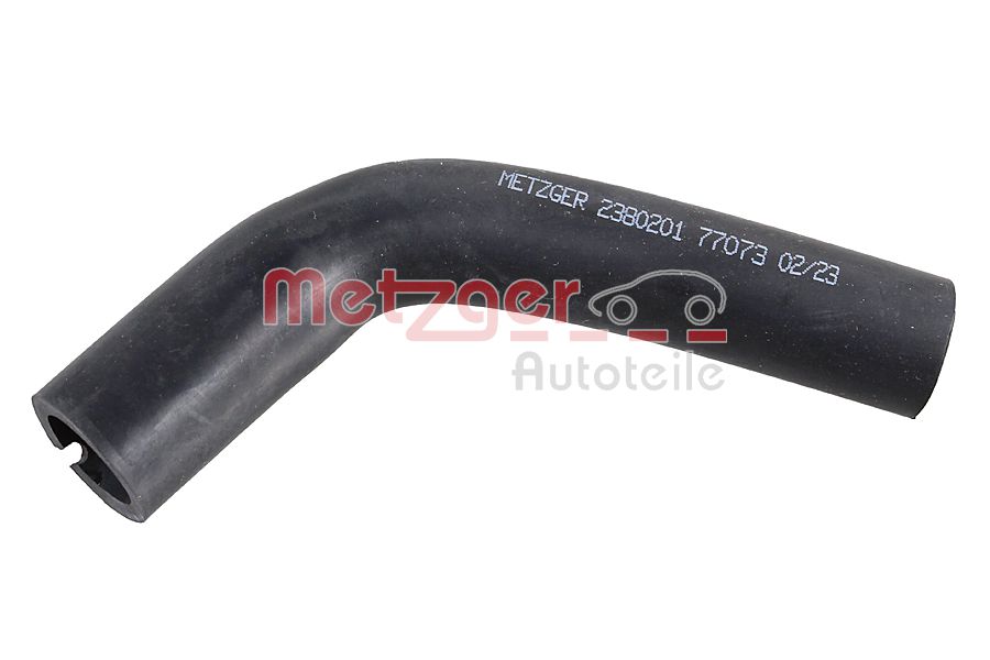 Hose, crankcase breather - 2380201 METZGER