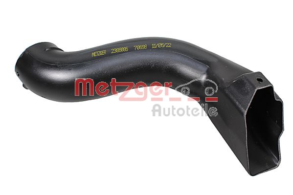 Intake Hose, air filter - 2388086 METZGER