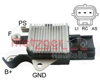 Alternator Regulator - 2390033 METZGER