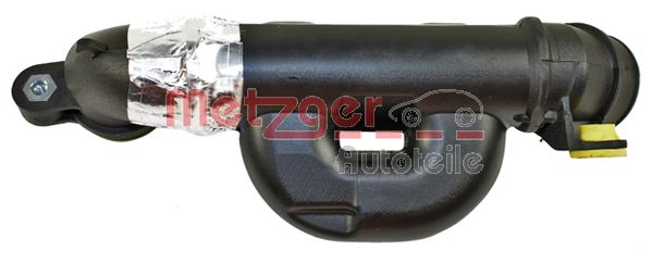 Resonator, charge air cooling - 2400412 METZGER