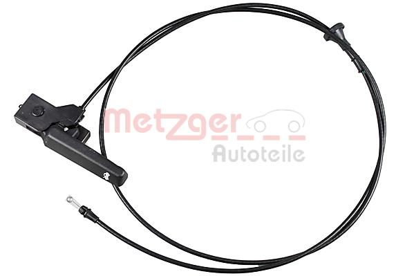 Cavo comando cofano motore - 3160013 METZGER