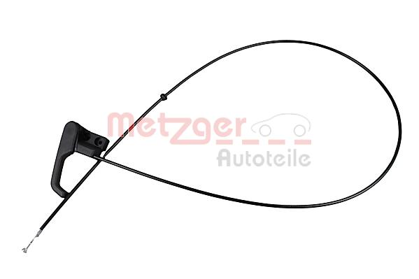 Cavo comando cofano motore - 3160039 METZGER