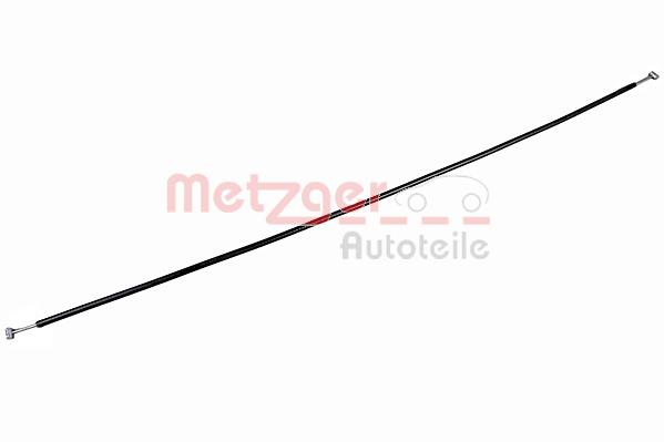 Cavo comando cofano motore - 3160062 METZGER