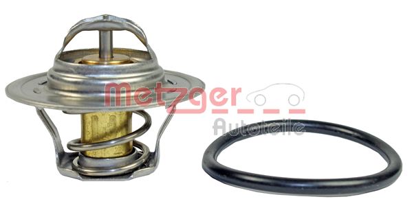 termostatas, aušinimo skystis - 4006101 METZGER