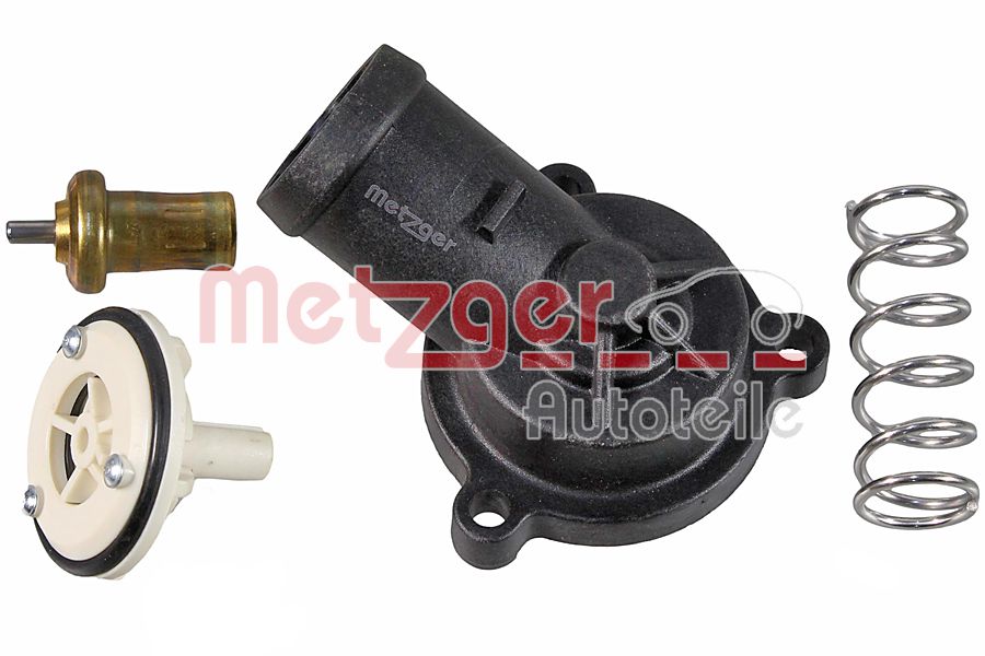 termostatas, aušinimo skystis - 4006477 METZGER