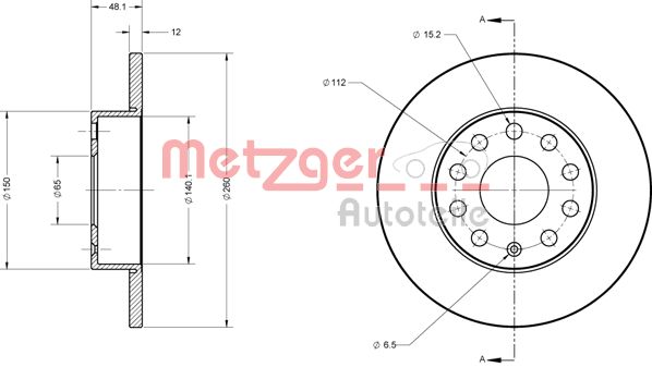 Ugello acqua lavaggio, Pulizia cristalli - 2220622 METZGER