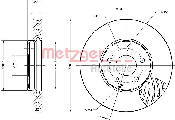 Serratura sport. - 2314104 METZGER