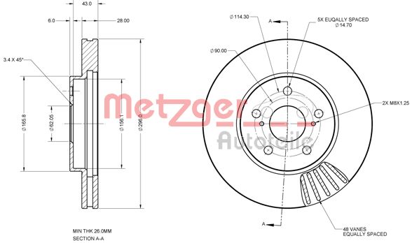 Fuel Pump - 2250096 METZGER