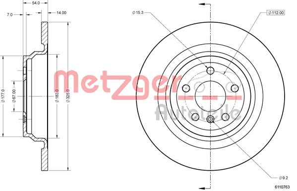 Steering Column Switch - 0916919 METZGER