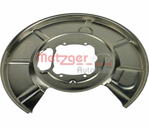 Splash Panel, brake disc - 6115026 METZGER
