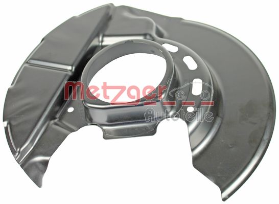 Lamiera paraspruzzi, Disco freno - 6115035 METZGER