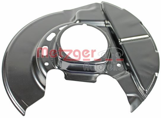 Lamiera paraspruzzi, Disco freno - 6115036 METZGER