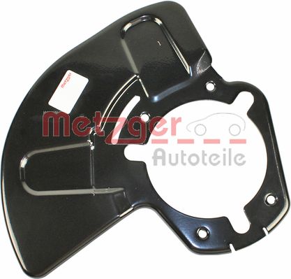 Lamiera paraspruzzi, Disco freno - 6115050 METZGER
