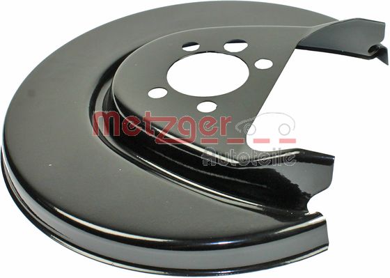 Lamiera paraspruzzi, Disco freno - 6115056 METZGER