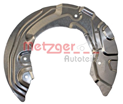 Lamiera paraspruzzi, Disco freno - 6115064 METZGER