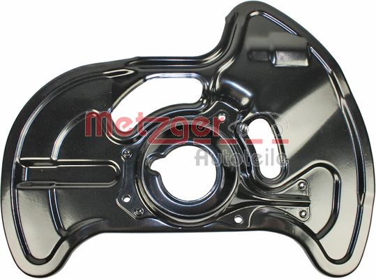 Lamiera paraspruzzi, Disco freno - 6115086 METZGER