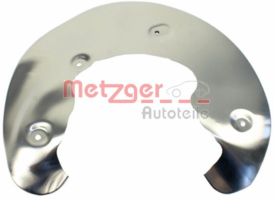 Lamiera paraspruzzi, Disco freno - 6115094 METZGER