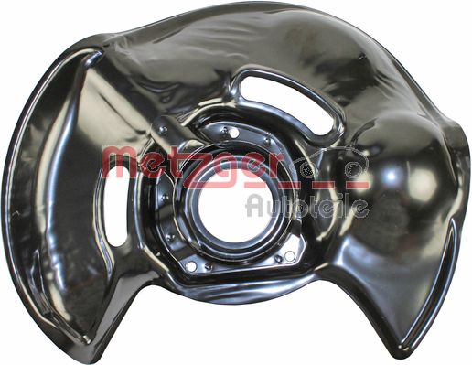 Lamiera paraspruzzi, Disco freno - 6115100 METZGER