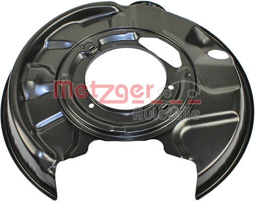 Lamiera paraspruzzi, Disco freno - 6115102 METZGER