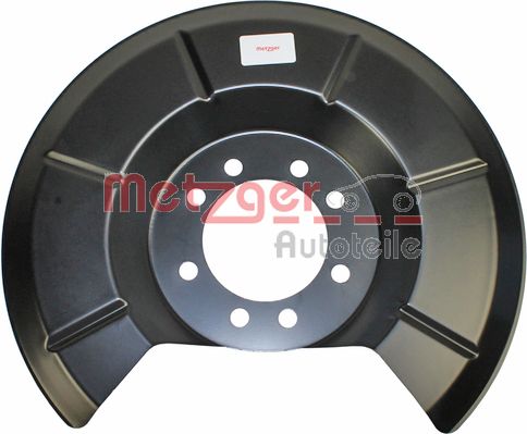 Splash Panel, brake disc - 6115105 METZGER